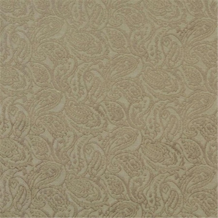 Designer Fabrics 54 in. Wide Olive Green- Paisley Jacquard Woven Upholstery Grade Fabric E575